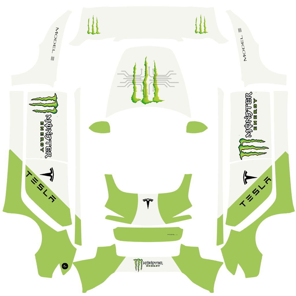 Monster.T | Tesla Wrap Gallery